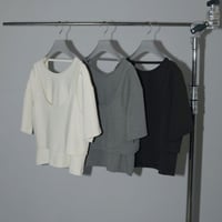 【anuke】Layered Cut T-shirts  ＊