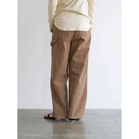 【YENN】WASHED CORDUROY PT　※納期：8月中旬〜9月中旬