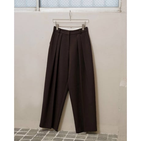 【TODAYFUL】Bonding Wide Trousers　※納期9月上旬～10月上旬