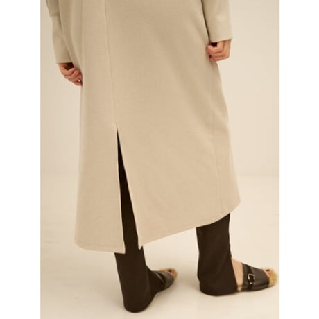 【YENN】FADED RIB DRESS