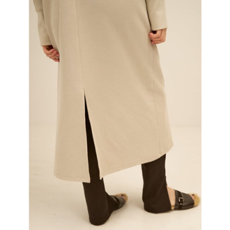 YENN】FADED RIB DRESS | selectshop kusukusu