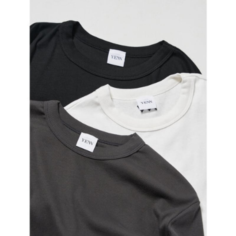 再販✨【YENN】COTTON RIB LONG TEE | selectshop kusukusu