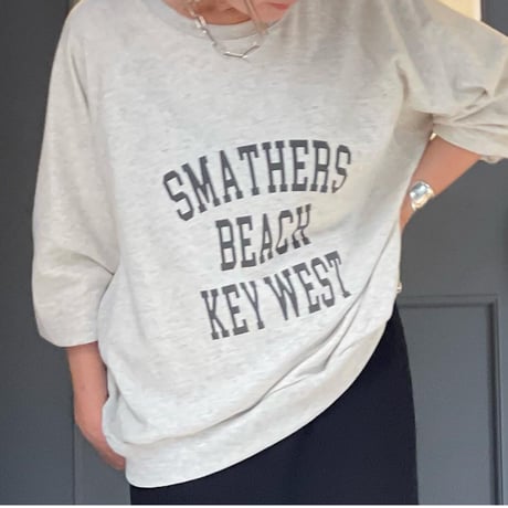 【再販】【タシケント】Print fleece pullover