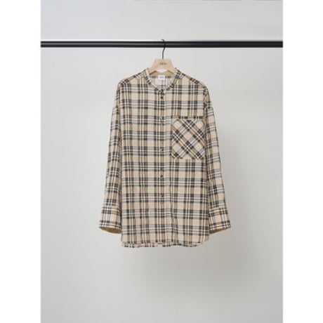 【YENN】CHECK BIG SHIRT