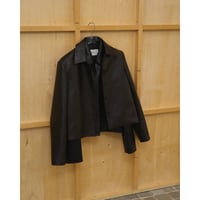 【TODAYFUL】Leather Shirts Jacket　※納期2月中旬〜3月中旬