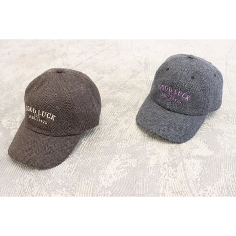 【LE MELANGE】ツイードキャップ　※納期9月中旬～10月中旬