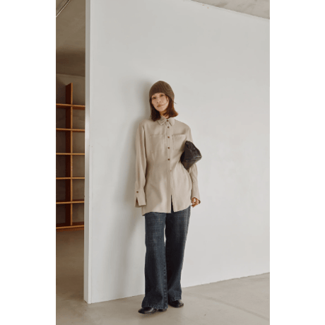 【Hella】Viyella Waist Shape Shirt　※納期9月上旬～10月上旬