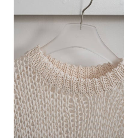 【anuke】Tapeyarn Loose Knit　※納期3月上旬～4月上旬