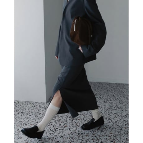 【anuke】Ecoleather Loafers※9月中～10月中