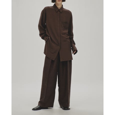 【TODAYFUL】Tuck Linen Trousers  ※納期3/上～4/上