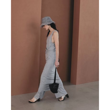 【anuke】Cutoff Sheer Hat　※納期4月中旬～5月中旬