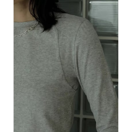 【ànuke】Padin Long T-shirts