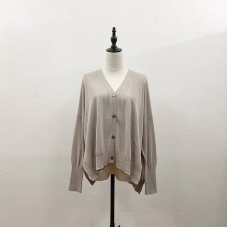 【siro de labonte】side slit cardigan