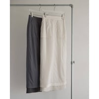 【anuke】Sheer Workpocket Skirt　※納期7月中旬～8月中旬