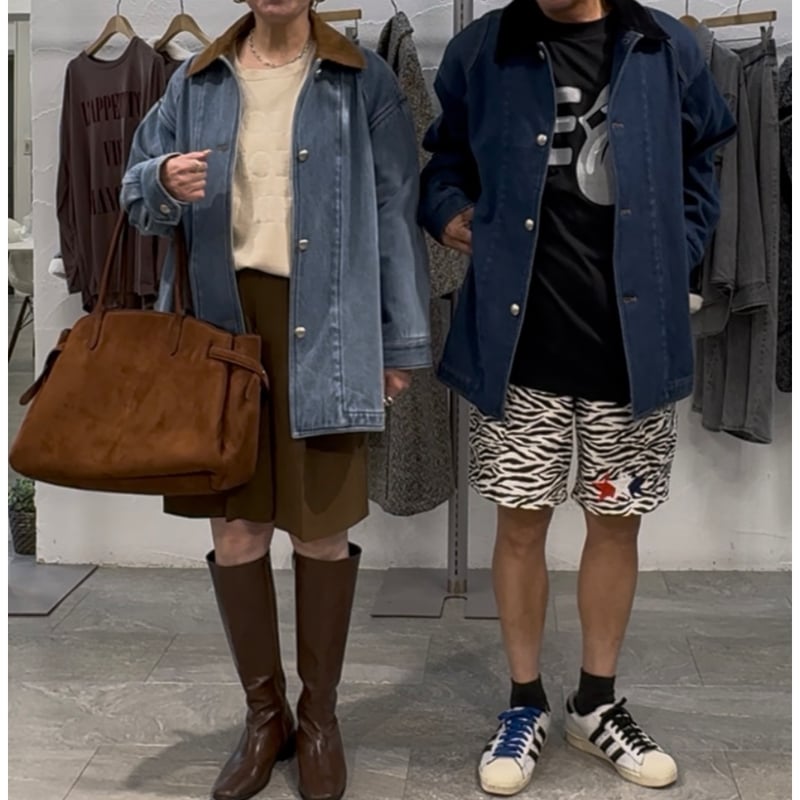 メンズサイズ登場✨【ROSIEE】裏起毛デニムジャケット | selectshop