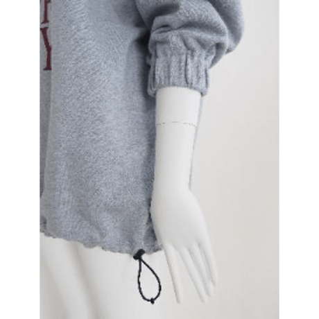 【Boutique Ordinary】Random Typo Pouch Sweatshirt