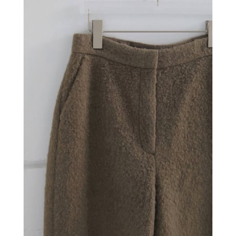 【anuke】Wool Curve Pants　※納期12月中旬～1月中旬