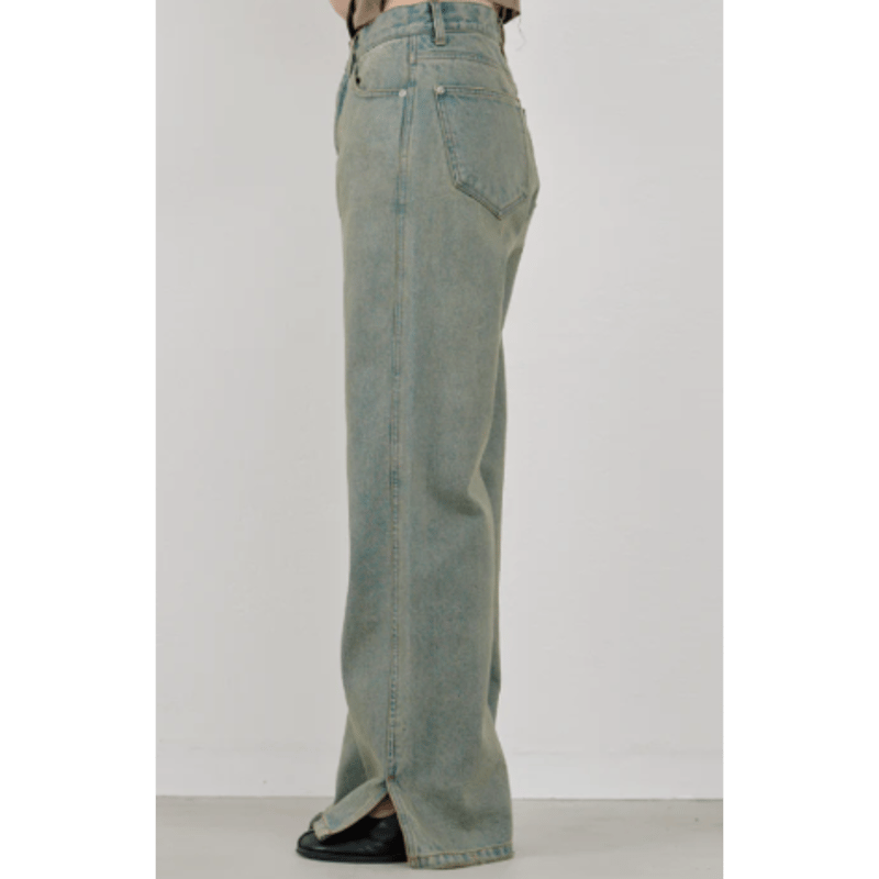 Hella】side hem slit denim ※納期4月中旬〜5月中旬 | selec