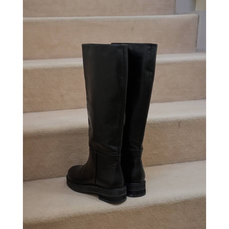 【anuke】Ecoleather Long Boots