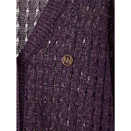 【YENN】OPENWORK KNIT CD