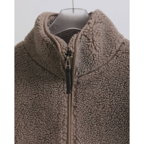 【anuke】Boa Zip Blouson