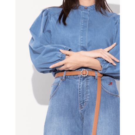 【MARGAUX VINTAGE】デニムブラウス
