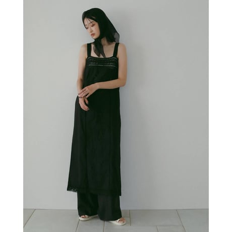 【anuke】Sheer Tuck Pants　※納期5月中旬～6月中旬