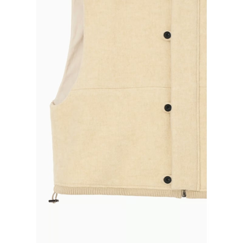 Hella】WOOL HIGHNECK VEST | selectshop kusukusu