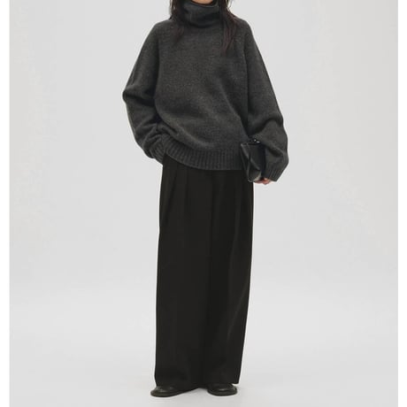【TODAYFUL】Wool 100% Turtle Knit　※納期12月中旬～1月中旬