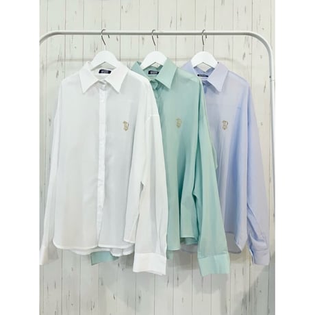 【L'ours Polaire et Bleu】ベーシックシアーシャツ