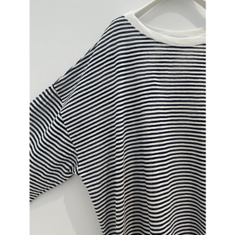 CHIGNON】ｼｱｰﾎﾞｰﾀﾞｰﾛﾝT | selectshop kusukusu