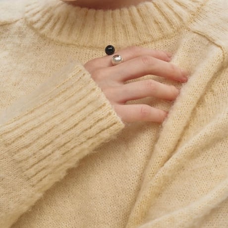 【TODAYFUL】Double Ball Ring (Silver925)　※納期12月上～1月上