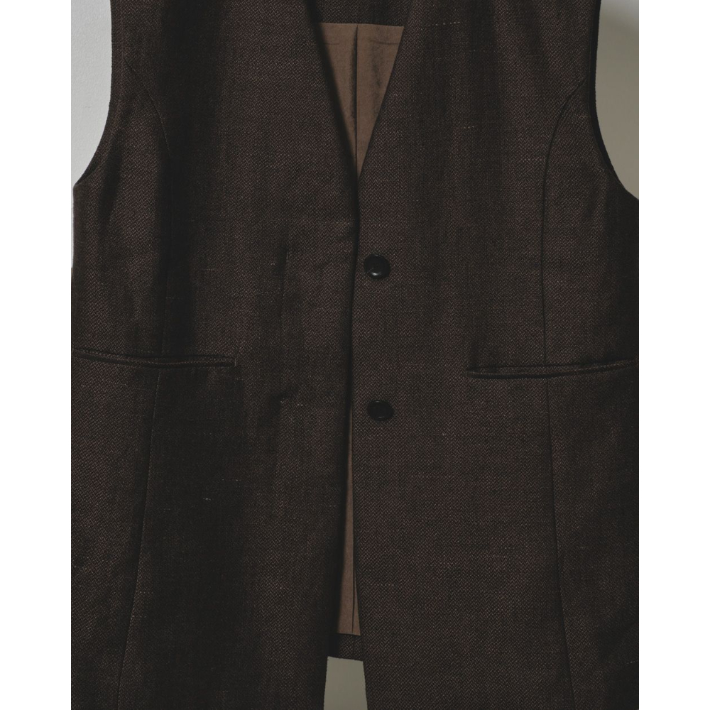 TODAYFUL】Linen Over Vest | selectshop kusukusu