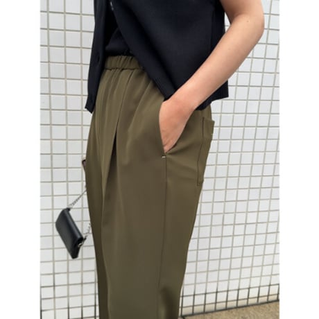 【YENN】SIDE SLIT SLACKS