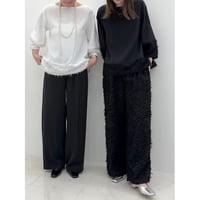 【Anna Kerry】hair Jacquard pants