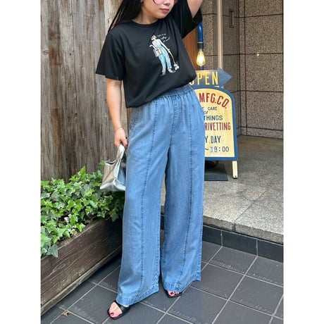 【ROSIEE】女の子柄プリントTシャツ