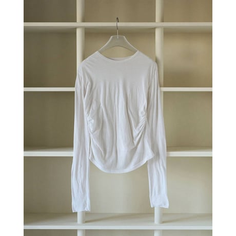 【anuke】Gather Compact Tops　※納期8月中旬～9月中旬