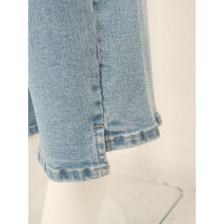 【Boutique Ordinary】Soft Curvy Tuck Denim Pants
