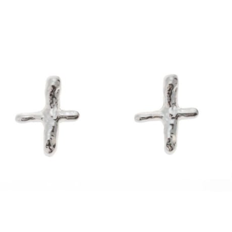 【Sea'ds Mara】Cross motif earring