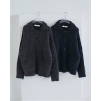 【anuke】Brushed Knit Jacket　※納期11月中旬～12月中旬