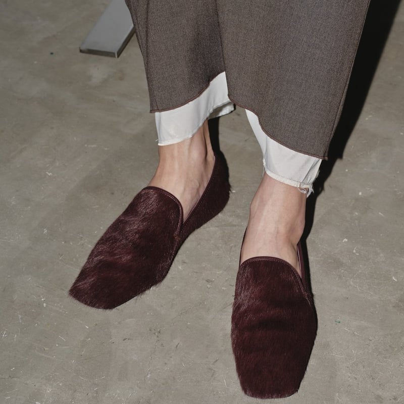 靴 todayful Squaretoe Fur Shoes 37 todayful Squaretoe Fur Shoes 37 - メルカリ