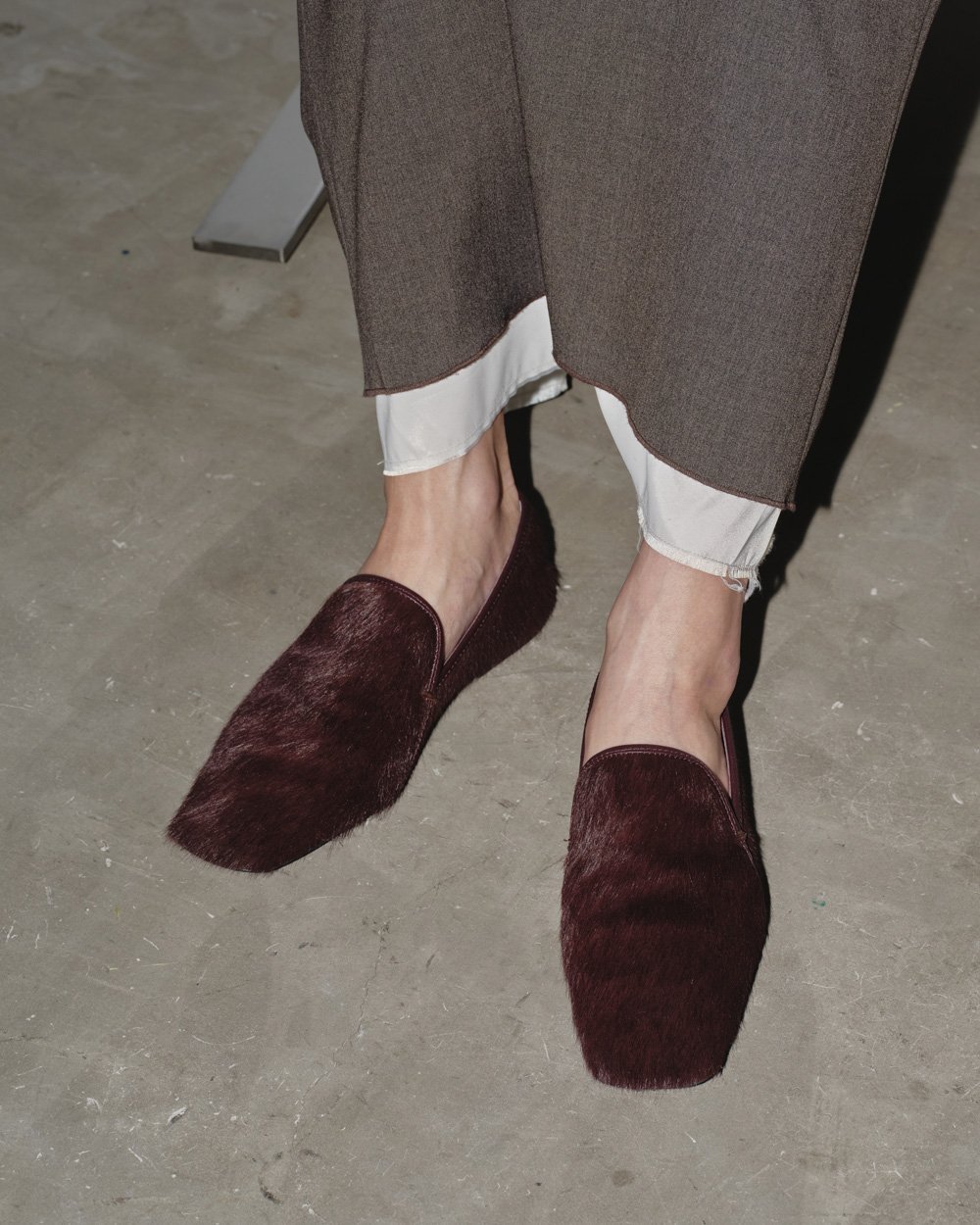 TODAYFUL】Squaretoe Fur Shoes | selectshop kusu