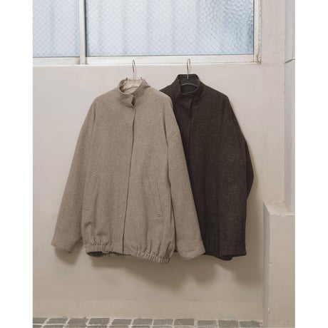 【TODAYFUL】Silknep Tweed Blouson　※納期9月中旬～10月中旬