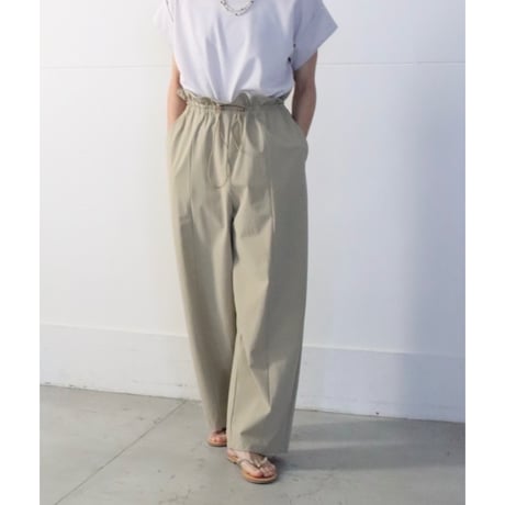 【LE MELANGE】ウエストコードパンツ
