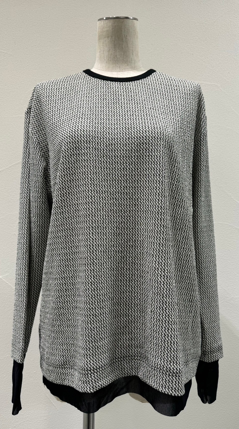 CYAN TOKYO新品チュールレイヤー千鳥 CYAN TOKYO】チュールレイヤー千鳥TOPS | selectshop kusukusu