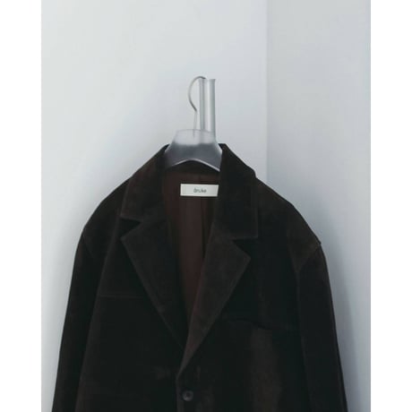 【anuke】Eco Suede Jacket
