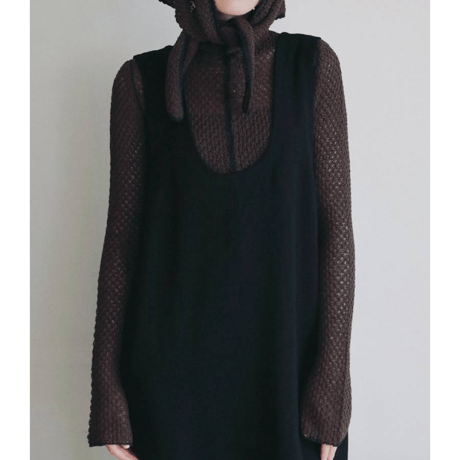 【anuke】Uneck Loose Onepiece　※納期8月上旬～9月上旬