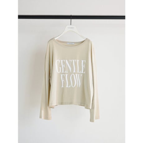 【CHIGNON】”FLOW”ｳｪｲﾌﾞﾛｺﾞTee