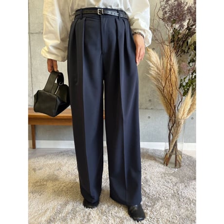 【ROSIEE】T/Rタックパンツ