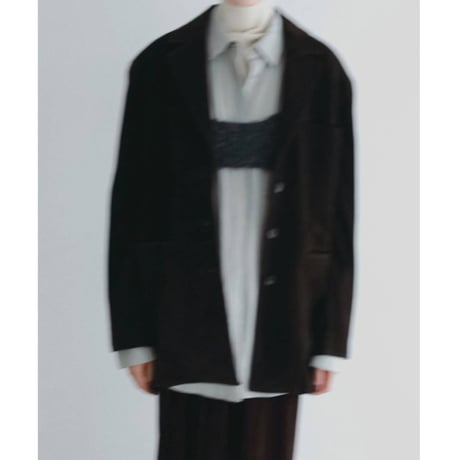 【anuke】Eco Suede Jacket